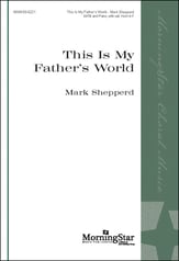 This Is My Father's World SATB choral sheet music cover